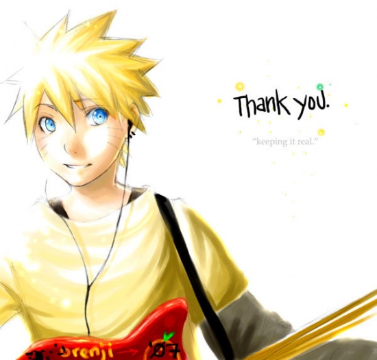 Наруто с гитарой