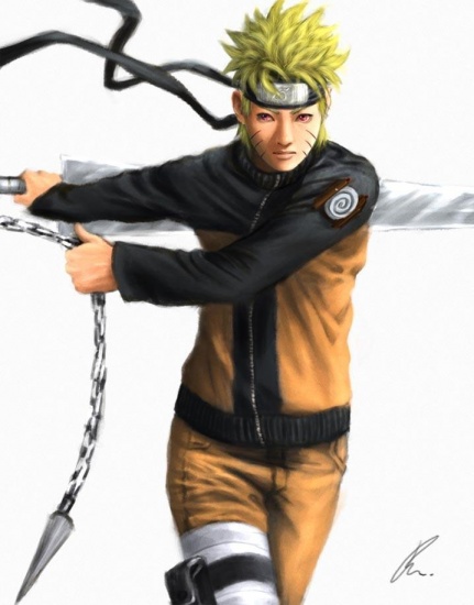 Наруто с оружием