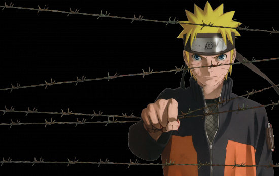 Наруто с обложки постера к фильму