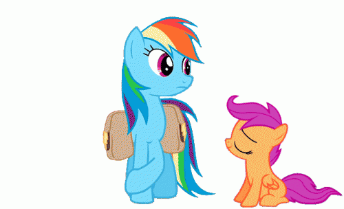 Радуга Дэш и Скуталу