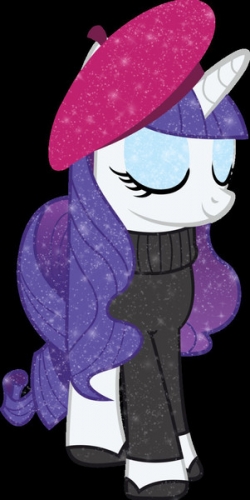 Улучшеная Рарити с блёстками