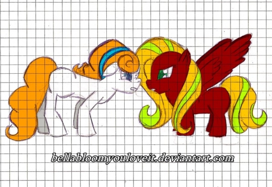 My Little Pony: мой персонаж и персонаж подруги