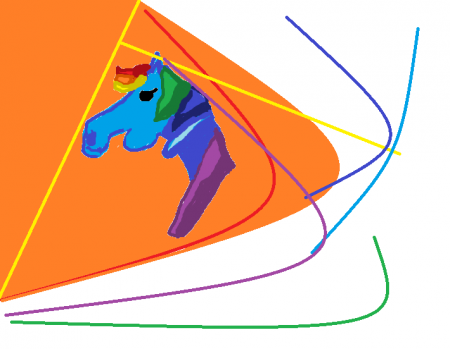 рейнбоу деш в моем стиле