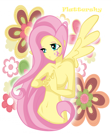 Гуманизированая Флаттершай