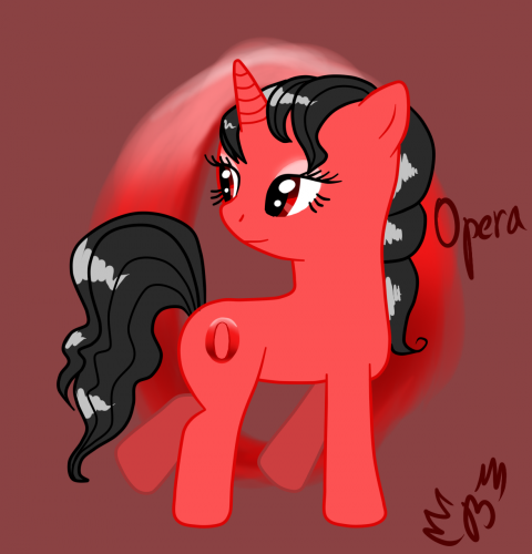 Opera в стиле пони