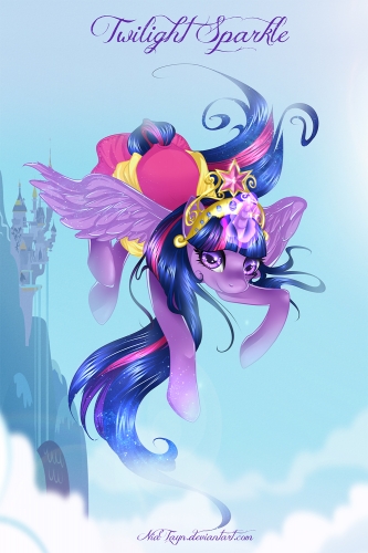 Твайлайт Спаркл принцесса