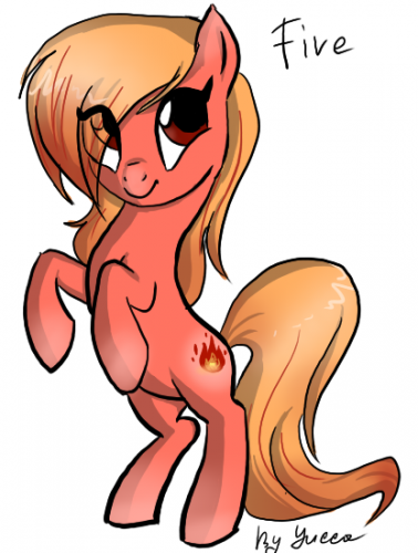 Огонь пони))