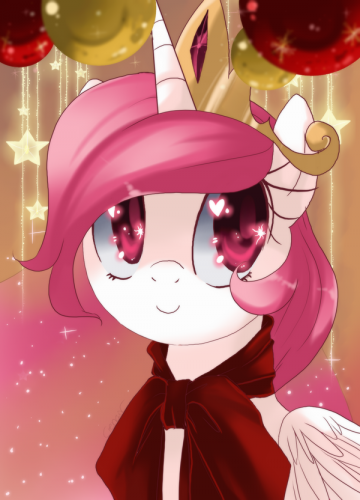 Новогодняя принцесса Селестия