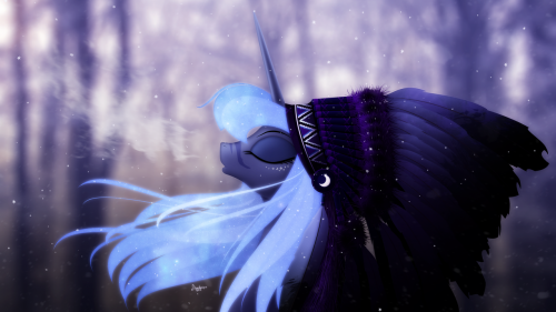 Принцесса Луна и духи леса