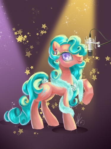 Красивая ОС пони