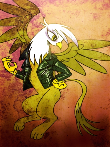 Рокерский стиль Гильды