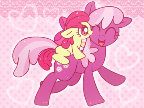 Черили играет с Эппл Блум