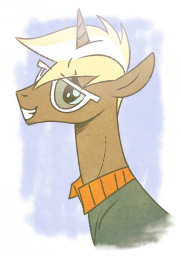 Портрет пони писателя Трендерхуфа