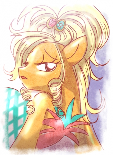 Красавица Эпплджек в образе стильной пони (4 сезон)