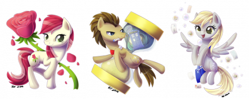 Дружба это Чудо Роуз Лак, Доктор Хувс, Дерпи