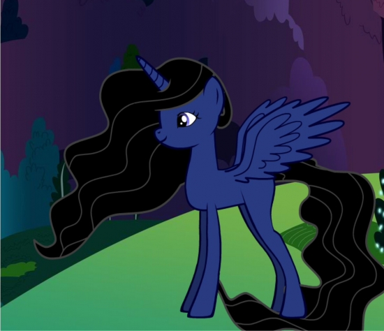 Луна(в обличии пони)