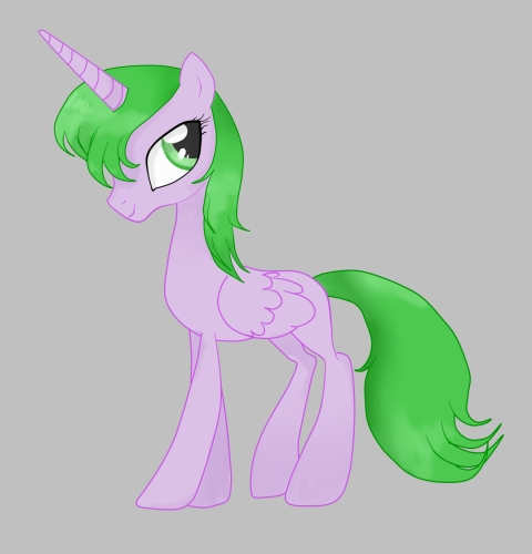 Ка-Анж в виде пони