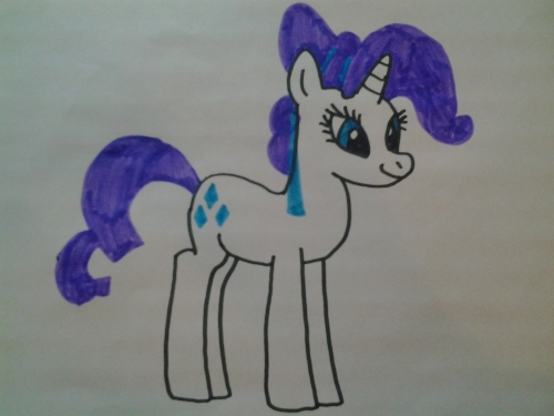 кристальная пони рарити