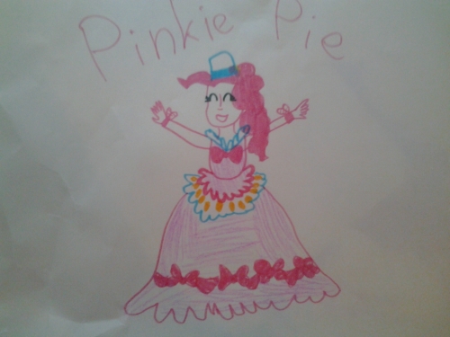 Пинки Пай хуманизация в бальном платье