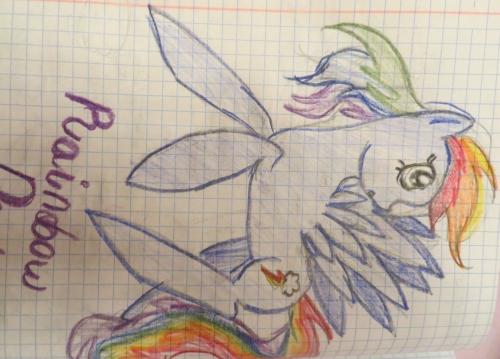 Рэйнбоу Дэш.