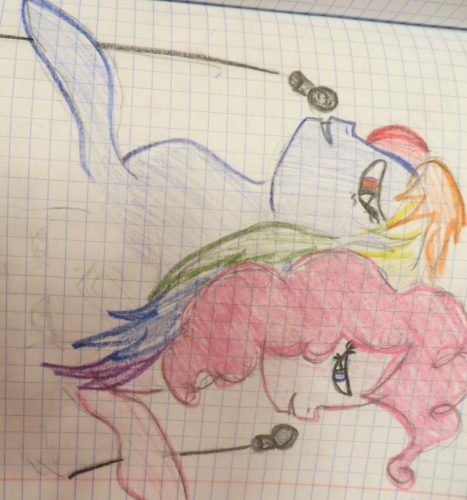 Дуэт Пинки Пай и Рэйнбоу Дэш