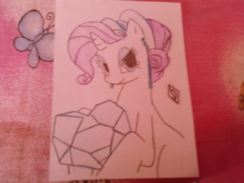 Рарити ( в виде кристальной пони)