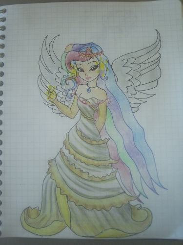 принцесса селестия хуманизация