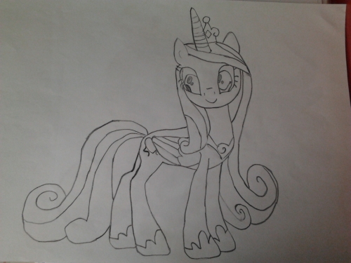 Нераскрашеная Каденс