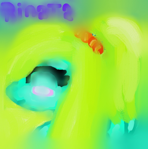 Rinata под водой.