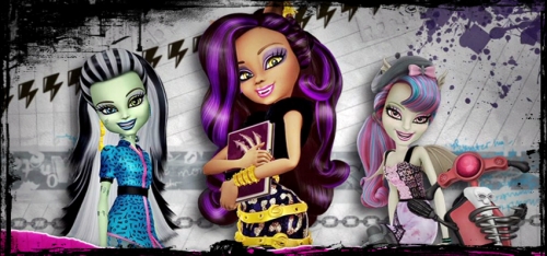 Скариж 3D новая картинка с Френки, Рошель и Клодин