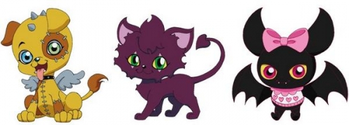 Монстр Хай аниме версии питомцев