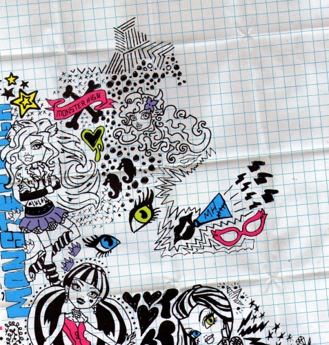 Узор из иллюстрации к книгам