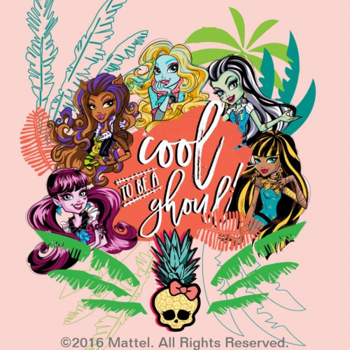 Новый летний арт Монстер Хай