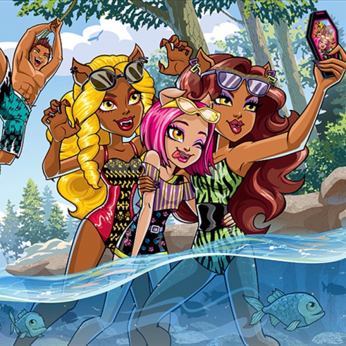 Семейство Вульф на отдыхе