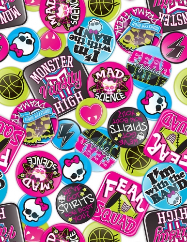 Значки Монстр Хай