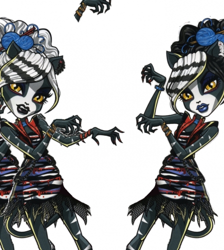 Пурсефона и Мяулоди из серии  Zombie Dance