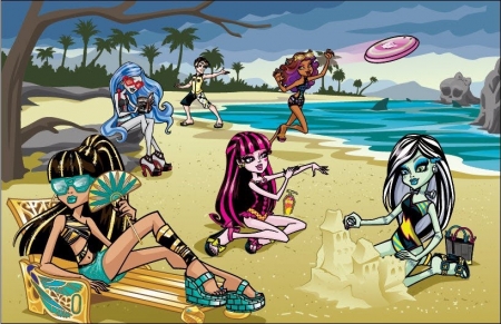 Gloom Beach Школа Монстров