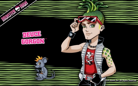 Школа Монстров обои на рабочий стол Дьюс Горгон