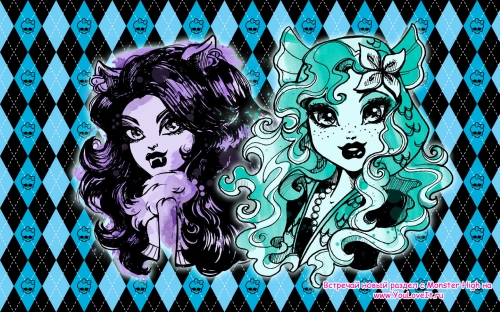 Обои для рабочего стола Школа Монстров (Monster High)