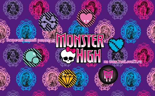 Обои для рабочего стола Школа Монстров (Monster High)