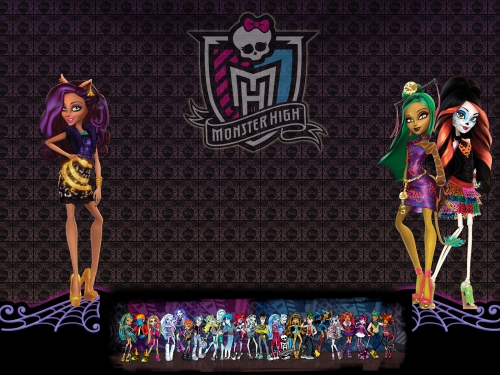 Обои Школа Монстров (Скариж 3D)