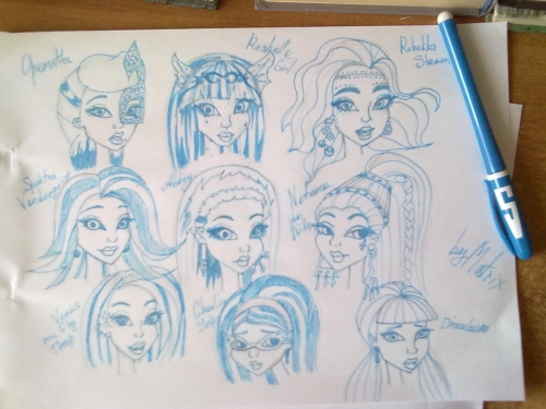 Портреты девчонок