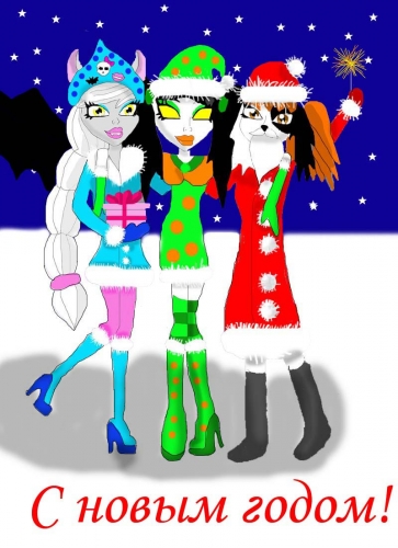 Мой новогодний фанарт