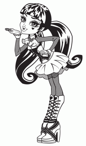 Дракулаура шлет воздушный поцелуй