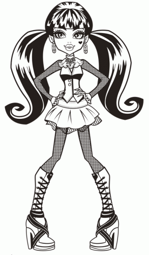 Дракулаура руки в боки