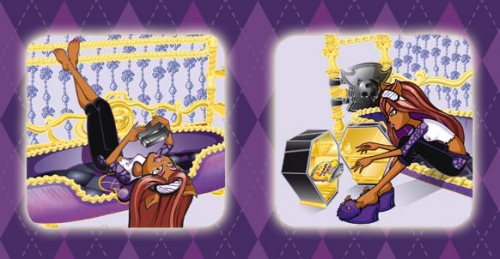 Спальня Клодин Вульф