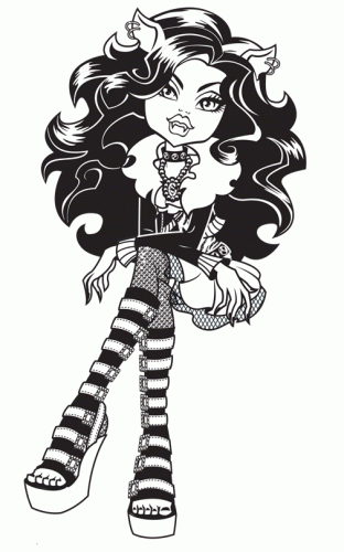 Клодин Вульф сидит нога на ногу