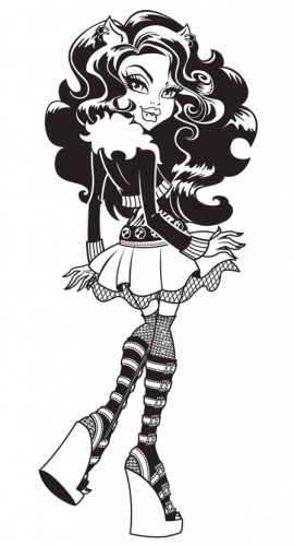 Клодин Вульф позирует