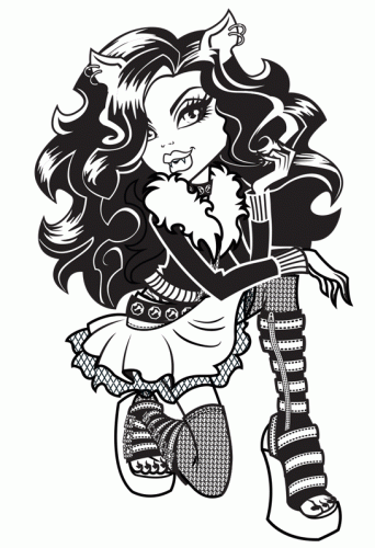 Клодин Вульф из Школы Монстров