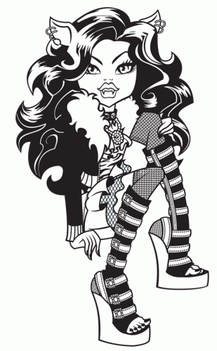 Клодин Вульф присела